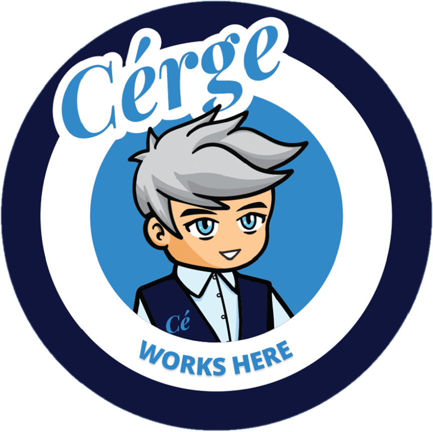 Cérge works here