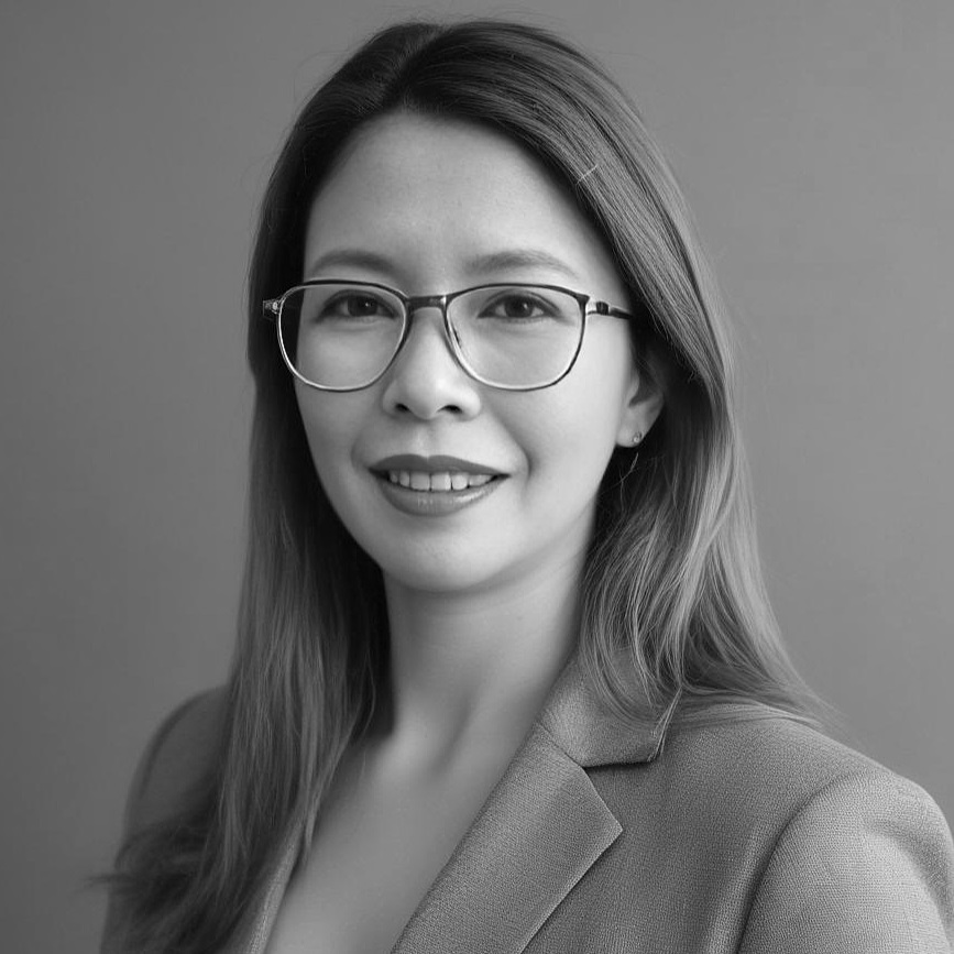 A professional portrait of Jocelyn Regua, Content Production Lead